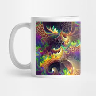 Psychedelic Fractal Mug